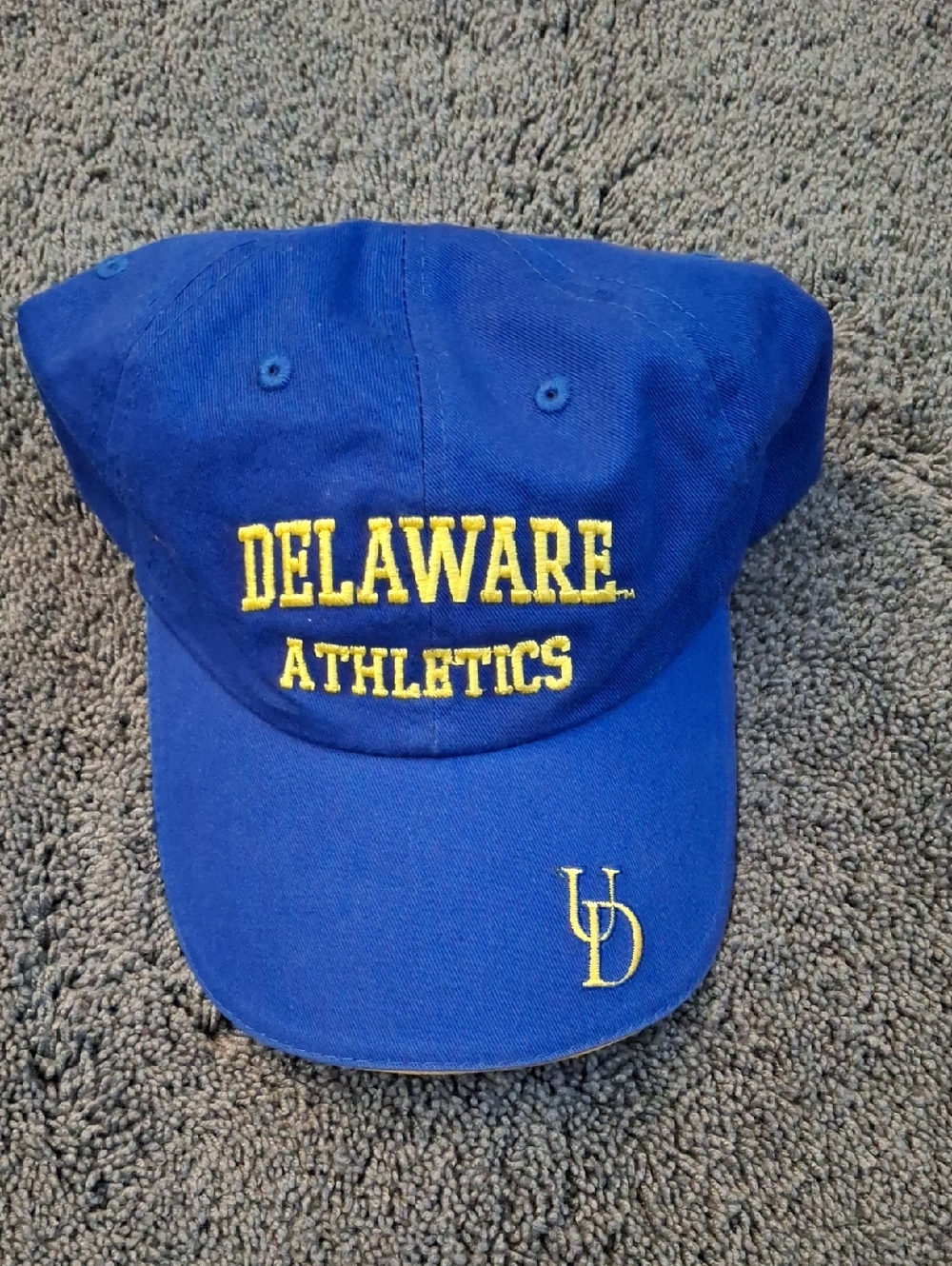 University of Delaware Athletics Blue Baseball Cap
